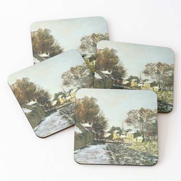 Item preview, Nieve en Argenteuil 1874 de Claude Monet designed and sold by GabyddAlessandr.
