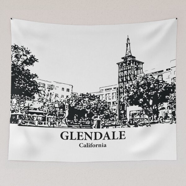Item preview, Glendale - California designed and sold by Lakeric Cityscapes.