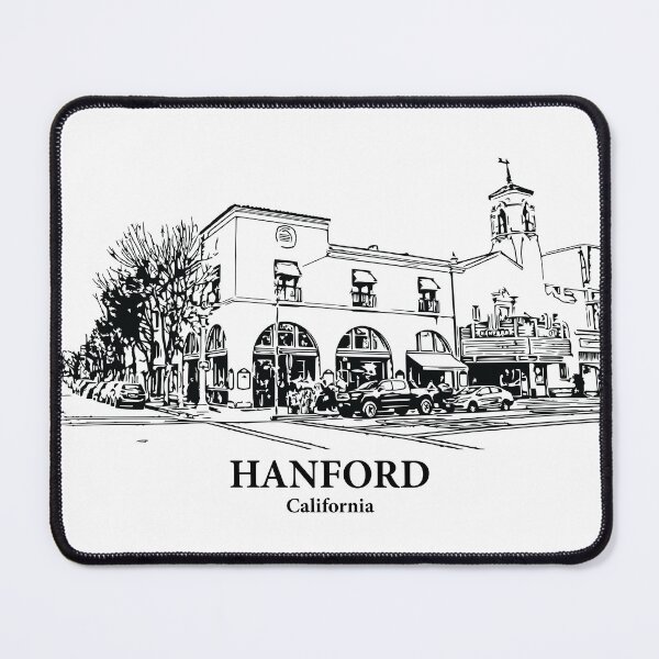 Item preview, Hanford - California designed and sold by Lakeric Cityscapes.