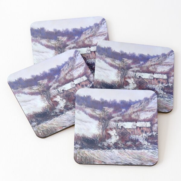 Item preview, Snow Effect at Falaise   1886 by Claude Monet designed and sold by GabyddAlessandr.