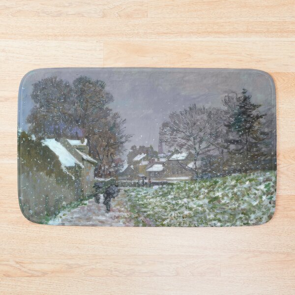 Item preview, Snow at Argenteuil 02   1874 by Claude Monet designed and sold by GabyddAlessandr.