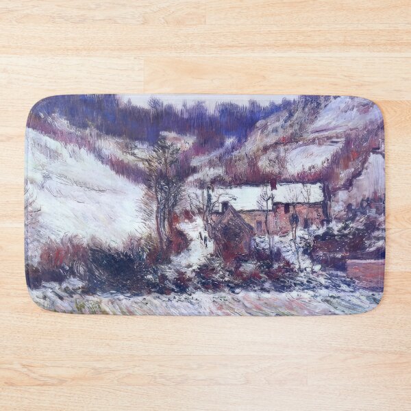 Item preview, Snow Effect at Falaise   1886 by Claude Monet designed and sold by GabyddAlessandr.