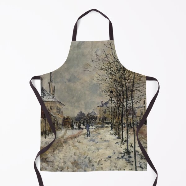 Item preview, Snow Effect The Boulevard de Pontoise at Argenteuil 1875 by Claude Monet designed and sold by GabyddAlessandr.
