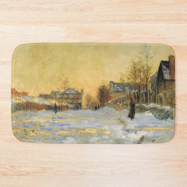 Item preview, Snow Effect The Street in Argentuil   1875 by Claude Monet designed and sold by GabyddAlessandr.