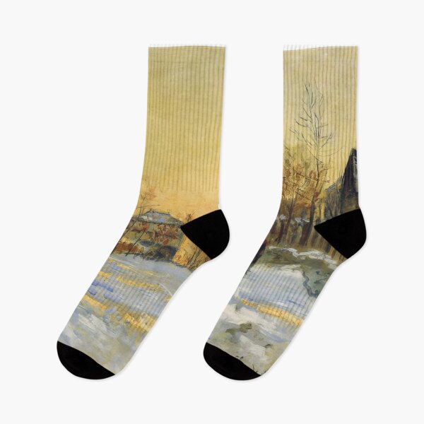 Item preview, Snow Effect The Street in Argentuil   1875 by Claude Monet designed and sold by GabyddAlessandr.
