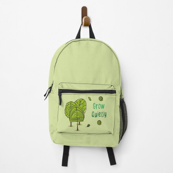 Item preview, Grow Quietly Tree and hiking designed and sold by Sarcastic designs.