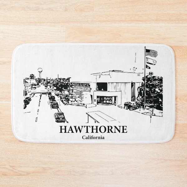 Item preview, Hawthorne - California designed and sold by Lakeric Cityscapes.