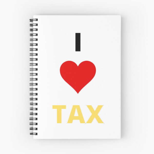 Item preview, I <3 Tax designed and sold by LuxCreations.
