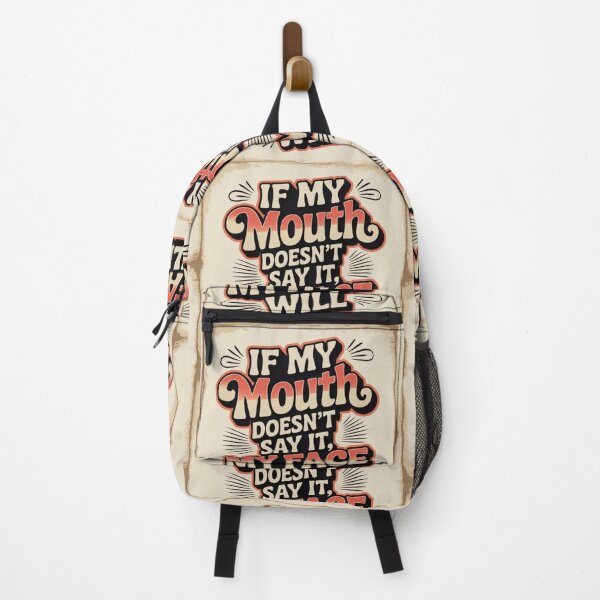 Item preview, If my mouth don't say it my face sure will designed and sold by FitEnvy.