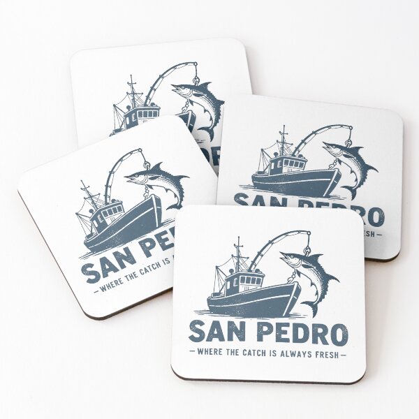 Item preview, San Pedro Fishing Life - Where The Catch Is Always Fresh designed and sold by Alkaysare.