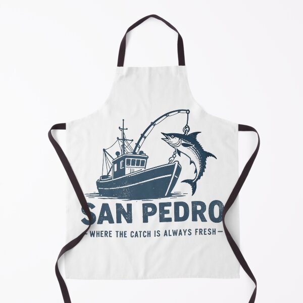 Item preview, San Pedro Fishing Life - Where The Catch Is Always Fresh designed and sold by Alkaysare.