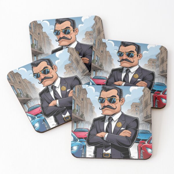 Item preview, Cartoon Mafia Boss – Choosing His Luxury Car designed and sold by O-SCH.