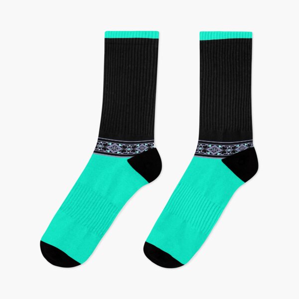 Item preview, turquoise neon and black designed and sold by fuzzyfox.