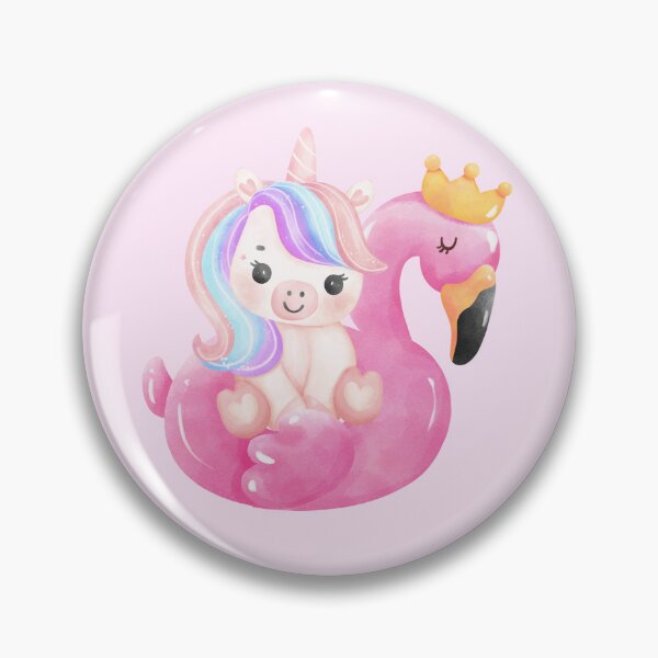 Item preview, Unicorn on a Pool Float designed and sold by AmyGibs.