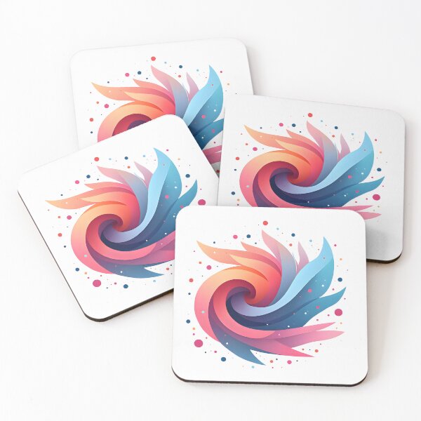 Item preview, Colorful Swirl – Trippy Abstract Art Sticker designed and sold by slickywitty.