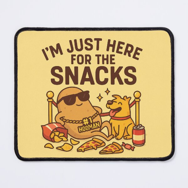 Item preview, I’m Just Here for the Snacks designed and sold by CyangProduct.