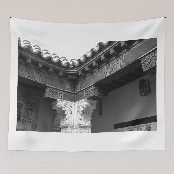 Item preview, Madrasa Ben Youssef (B&W) designed and sold by zumi.