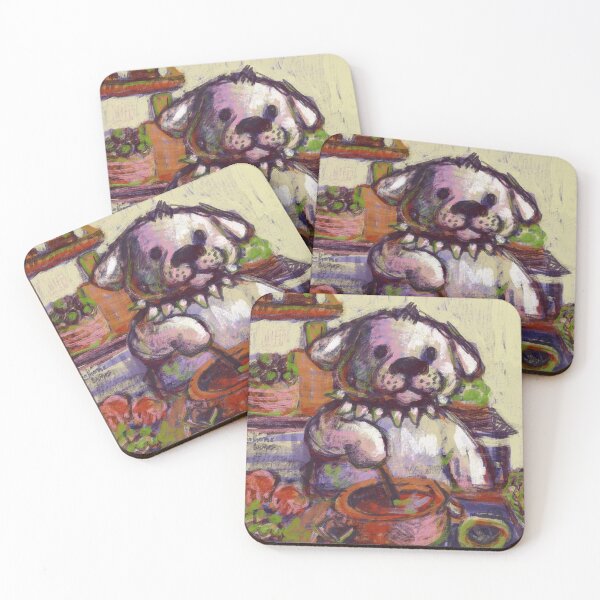 Item preview, poodle making a delicious vegetable soup designed and sold by guilhernunes.