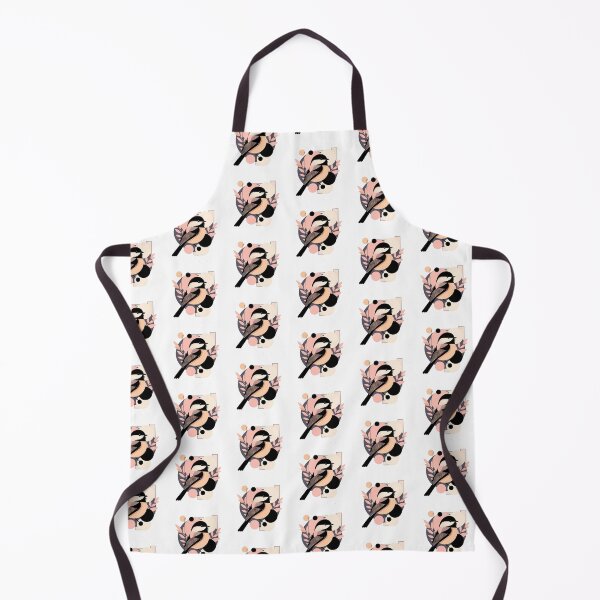 Item preview, Abstract Floral Black Capped Chickadee designed and sold by TheAnimalZ00.
