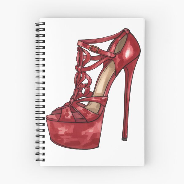 Artikelvorschau, Rote High Heels, Schuhfetisch, Sexy, High Heel, Mode, Stiefelkollektion, Fuß, Füße entworfen und verkauft von TheTimeTaxi.