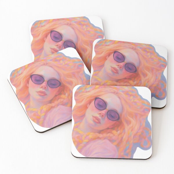 Item preview, Daydream Radiance – Pastel Fantasy Portrait designed and sold by GummyShelf.