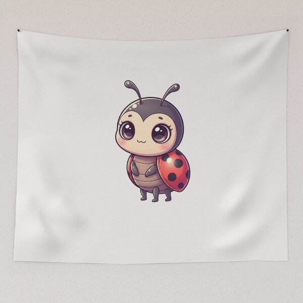 Item preview, ladybug kawaii designed and sold by creativechaster.