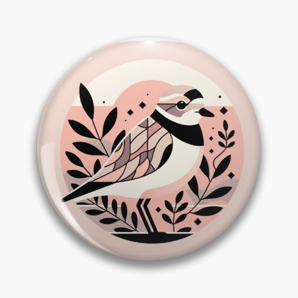 Item preview, Abstract Floral Piping Plover Art designed and sold by TheAnimalZ00.