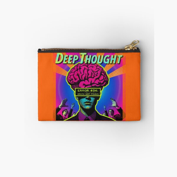 Item preview, Deep Thought – Error 404: Brain Not Found designed and sold by lulo-pez-art.