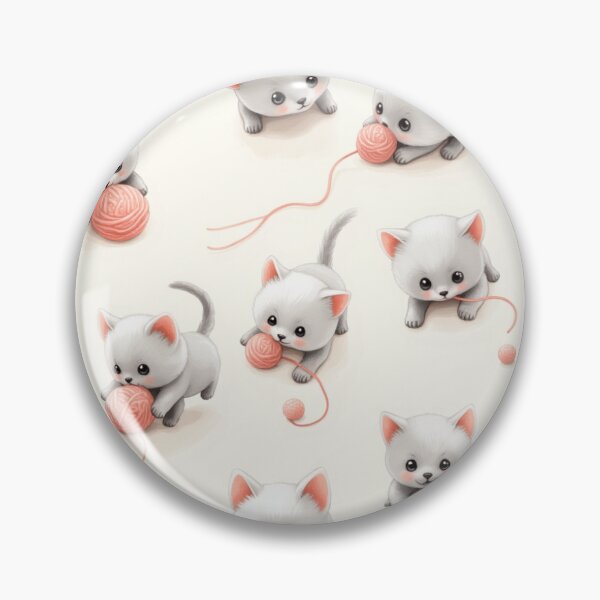 Item preview, cute cats and yarn designed and sold by New age Colors.