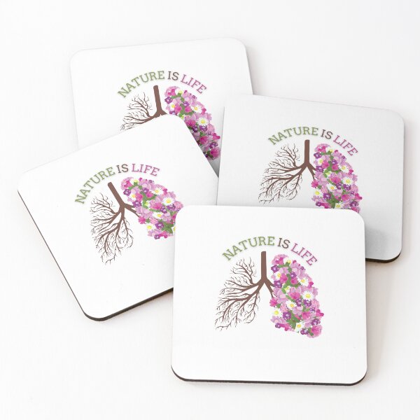 Item preview, Nature is life (with roots and flower shaped lung) designed and sold by MW SHOP.