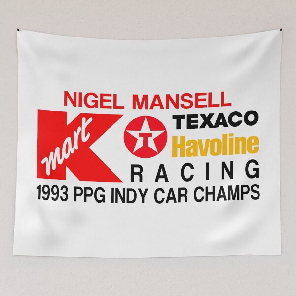 Item preview, Nigel Mansell F-Indy Season 93 Art designed and sold by San Studios Co..