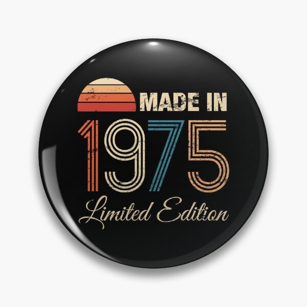 Item preview, 1975 Vintage 50th Birthday designed and sold by thepixelgarden.