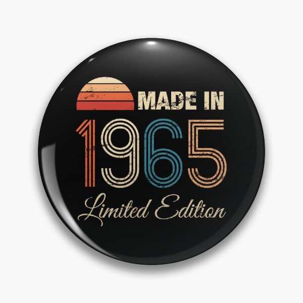 Item preview, 1965 Vintage 60th Birthday designed and sold by thepixelgarden.
