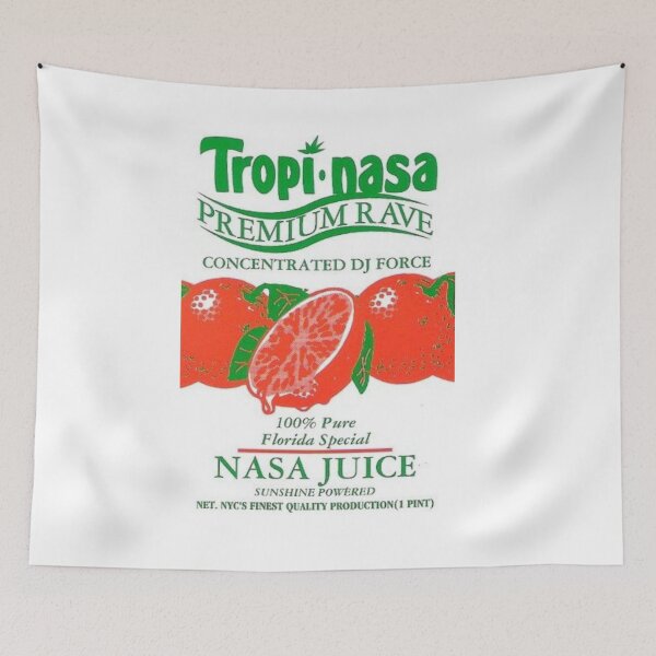 Item preview, Tropi-nasa NASA 90s Rave Flyer designed and sold by 1LuckyLuna3.