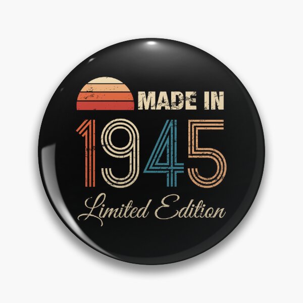 Item preview, 1945 Vintage 80th Birthday designed and sold by thepixelgarden.