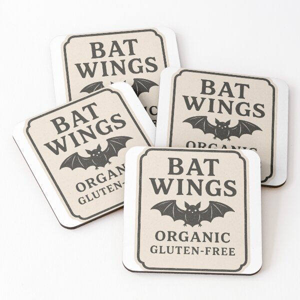 Item preview, Bat Wings – Organic & Gluten-Free | Vintage Halloween Sticker designed and sold by Xavier's Place.