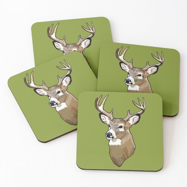 Item preview, Whitetail Buck/Deer Portrait designed and sold by InkmagikArtworks.