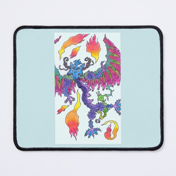 Item preview, Colorful Fire Dragon designed and sold by Harold-Inks.