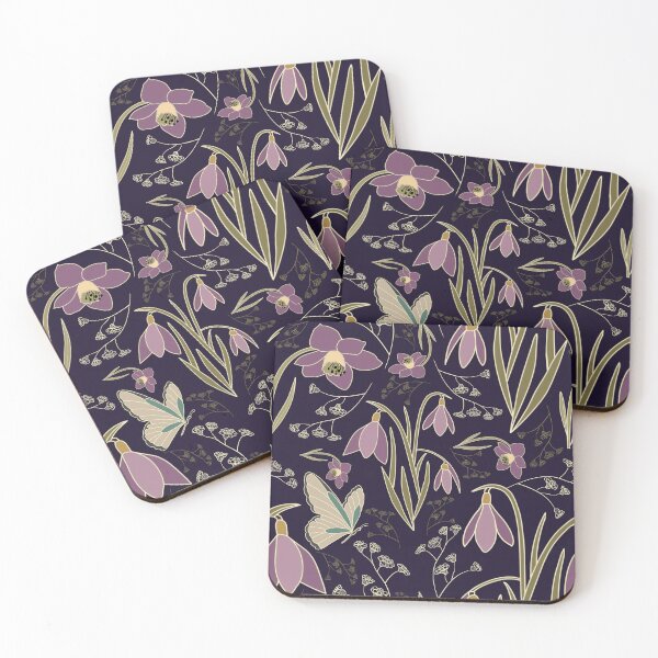 Item preview,  Summer florals and butterflies, Spring garden flowers designed and sold by ahahdodo.