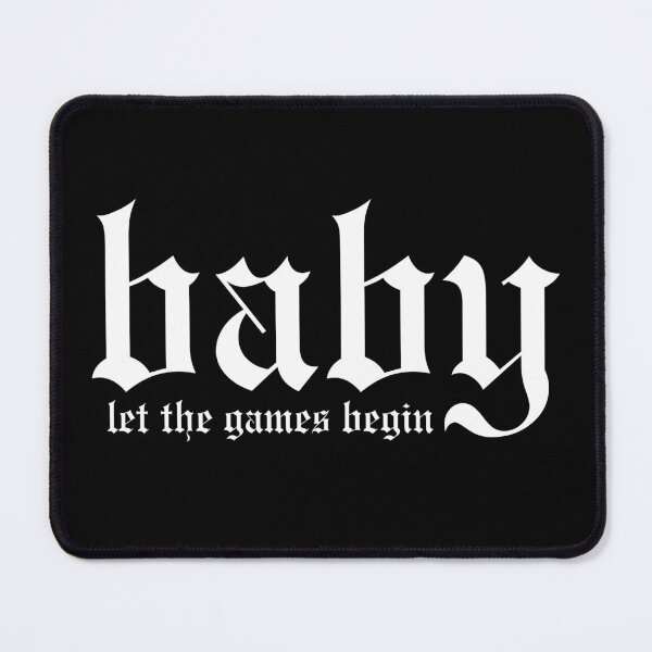 Item preview, Baby Let the Games Begin designed and sold by fashionsforfans.