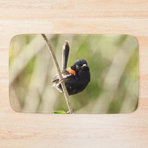 Item preview, Red backed Fairy Wren close up designed and sold by Mark Grimsley.