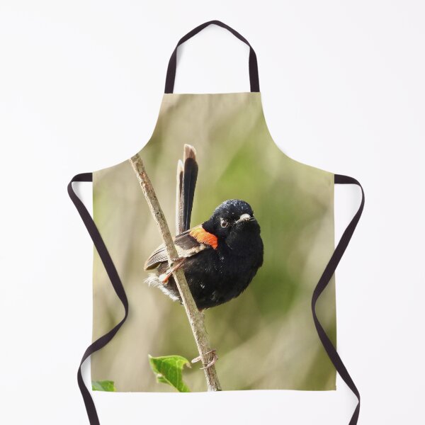 Item preview, Red backed Fairy Wren close up designed and sold by Mark Grimsley.