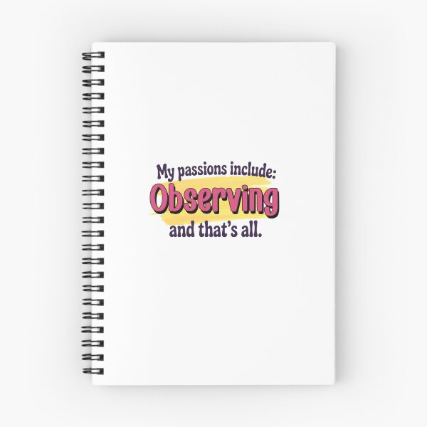 Item preview, Observing is my passion - Funny Observing Lover designed and sold by Watsonarts.