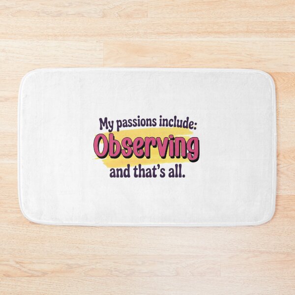 Item preview, Observing is my passion - Funny Observing Lover designed and sold by Watsonarts.