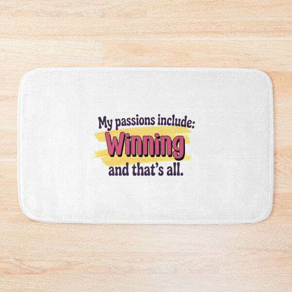 Item preview, Winning is my passion - Funny Winning Lover designed and sold by Watsonarts.