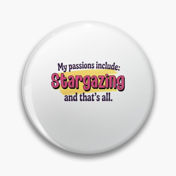 Item preview, Stargazing is my passion - Funny Stargazing Lover designed and sold by Watsonarts.