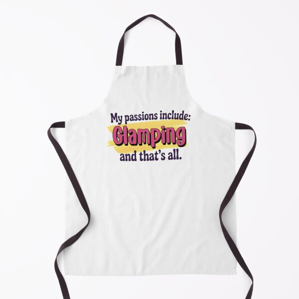 Item preview, Glamping is my passion - Funny Glamping Lover designed and sold by Watsonarts.