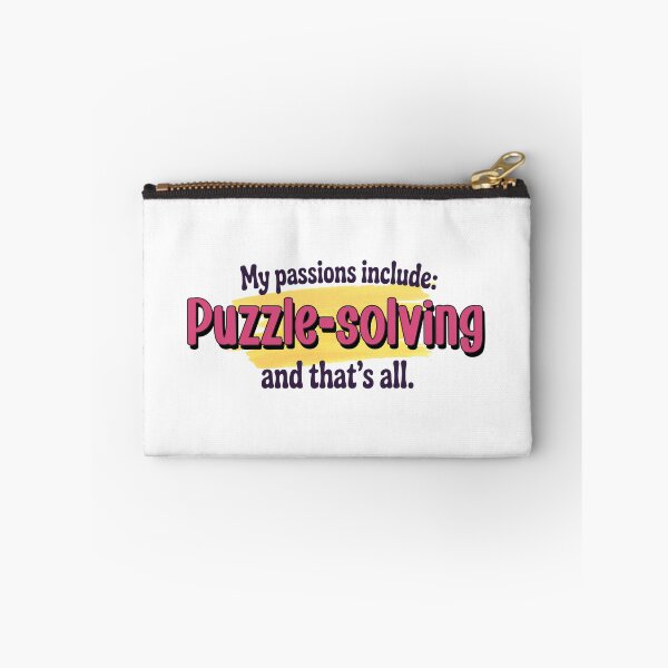 Item preview, Puzzle-solving is my passion - Funny Puzzle-solving Lover designed and sold by Watsonarts.