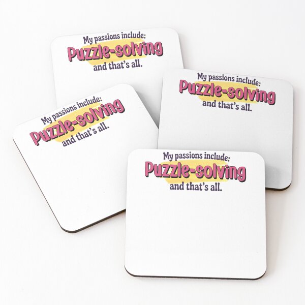 Item preview, Puzzle-solving is my passion - Funny Puzzle-solving Lover designed and sold by Watsonarts.