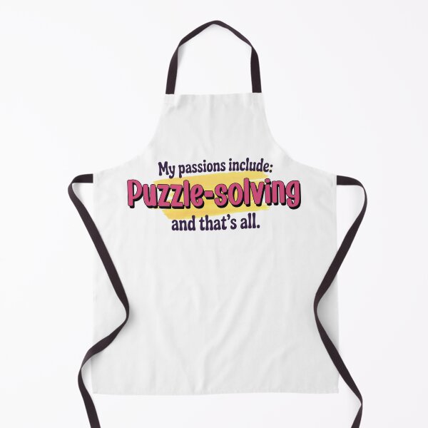 Item preview, Puzzle-solving is my passion - Funny Puzzle-solving Lover designed and sold by Watsonarts.